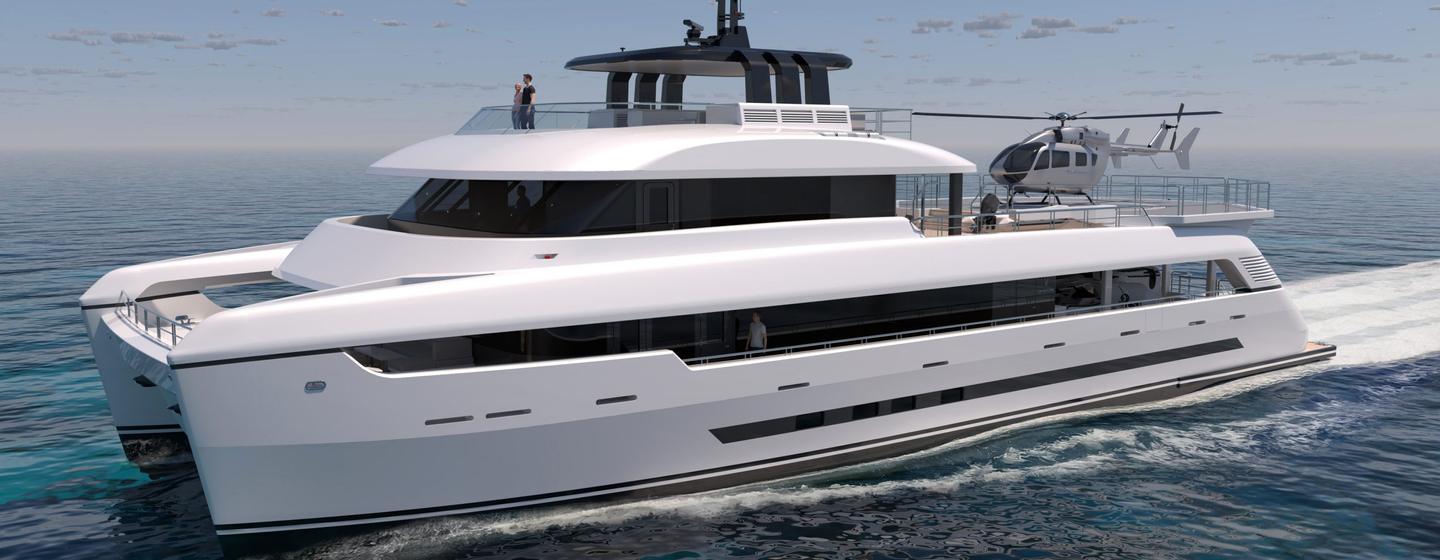 SILVER ADVENTURE 39.5M Catamarans, Example 1