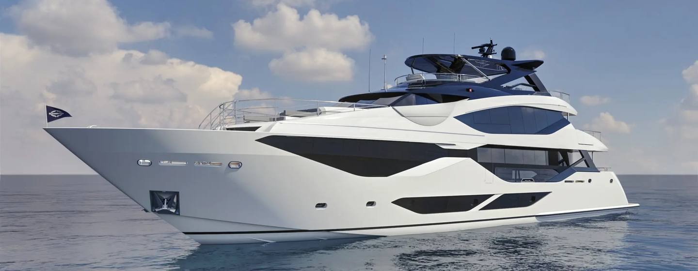 Sunseeker 134 Superyachts, Example 1