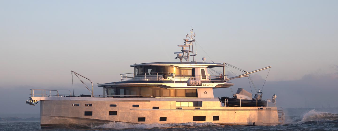 Arksen's 85 explorer yacht, Project Pelagos, successfully delivered photo 1