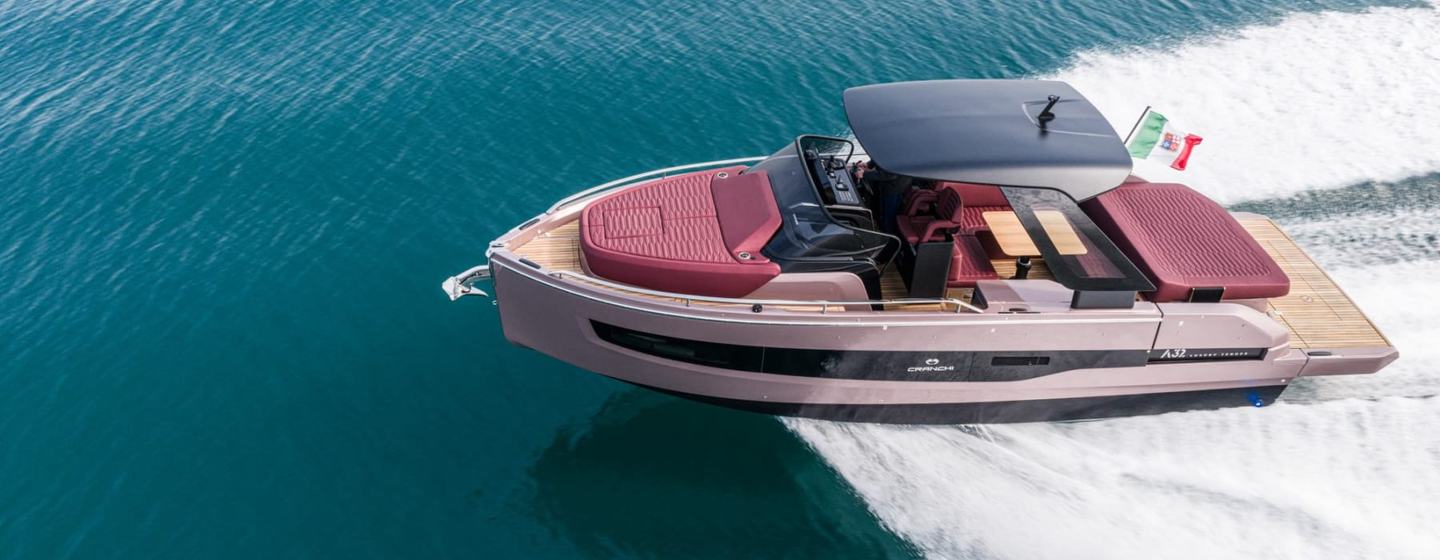 Cranchi A32 Luxury Tender  T-Top Boats, Example 1