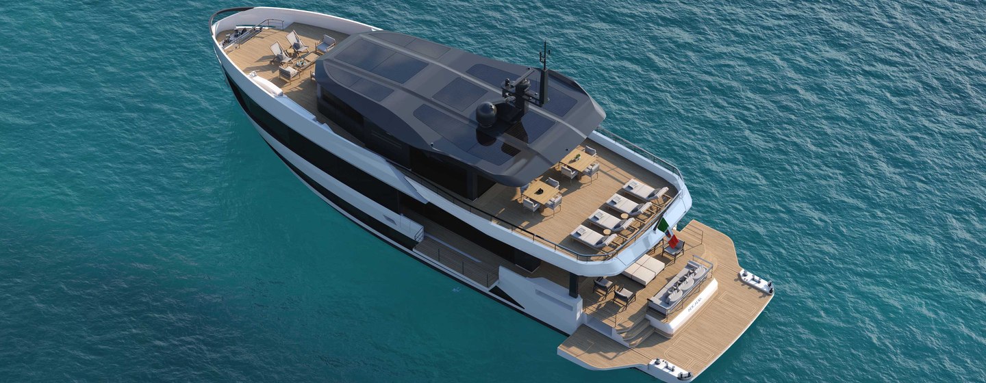 Arcadia Yachts unveil new A96 superyacht photo 1