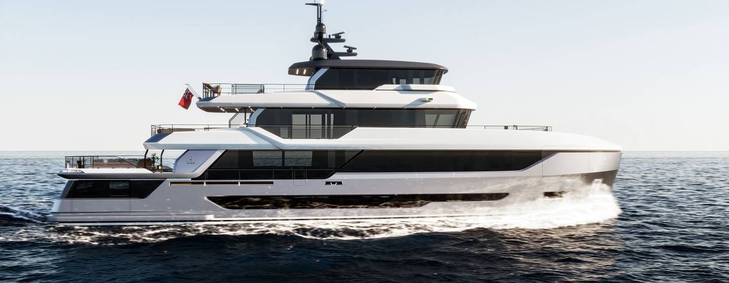 Bering 120 Yachts, Example 1