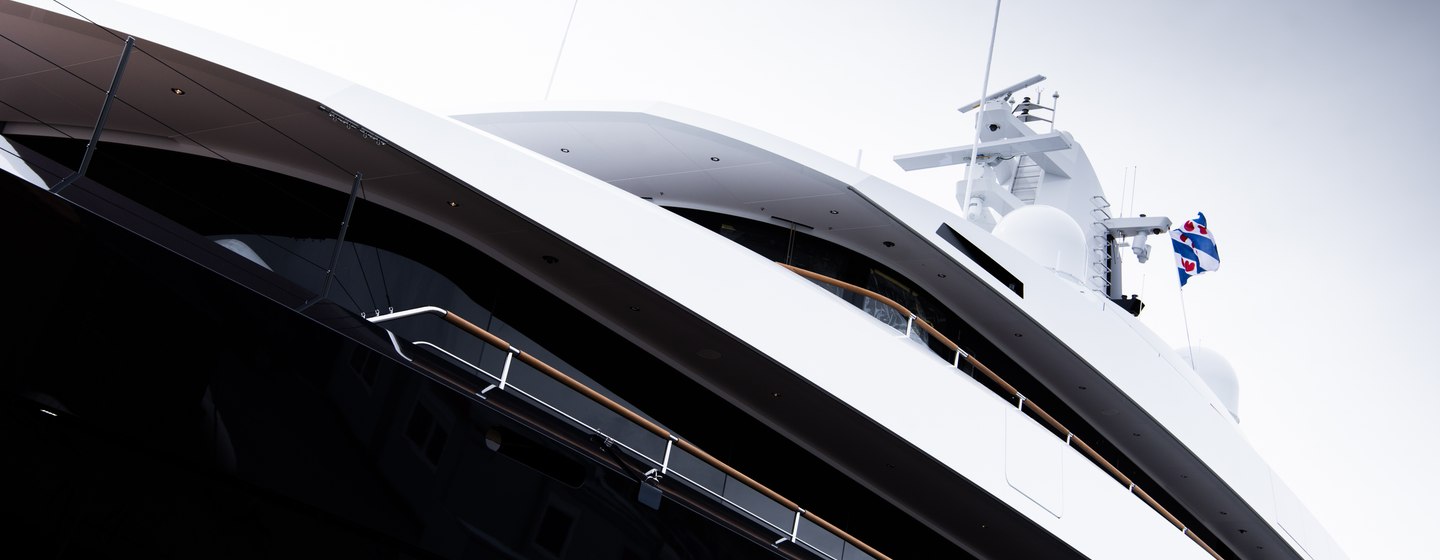 DRIZZLE, Feadship's Latest Superyacht is Named During Sea Trials photo 1