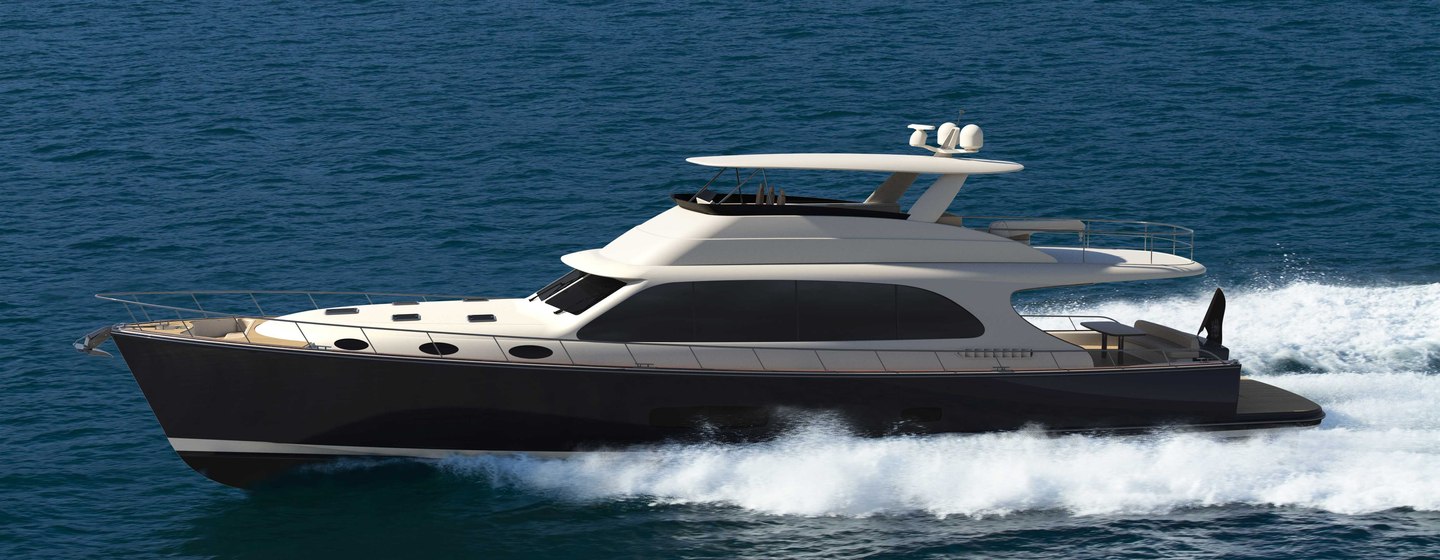 Palm Beach PB85 Flybridge Yachts, Example 1