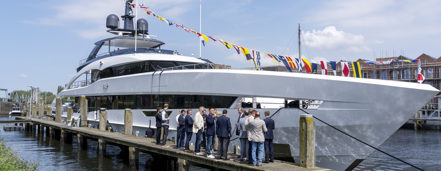 50m ALP delivered by Heesen Yachts prior to maiden voyage photo 1