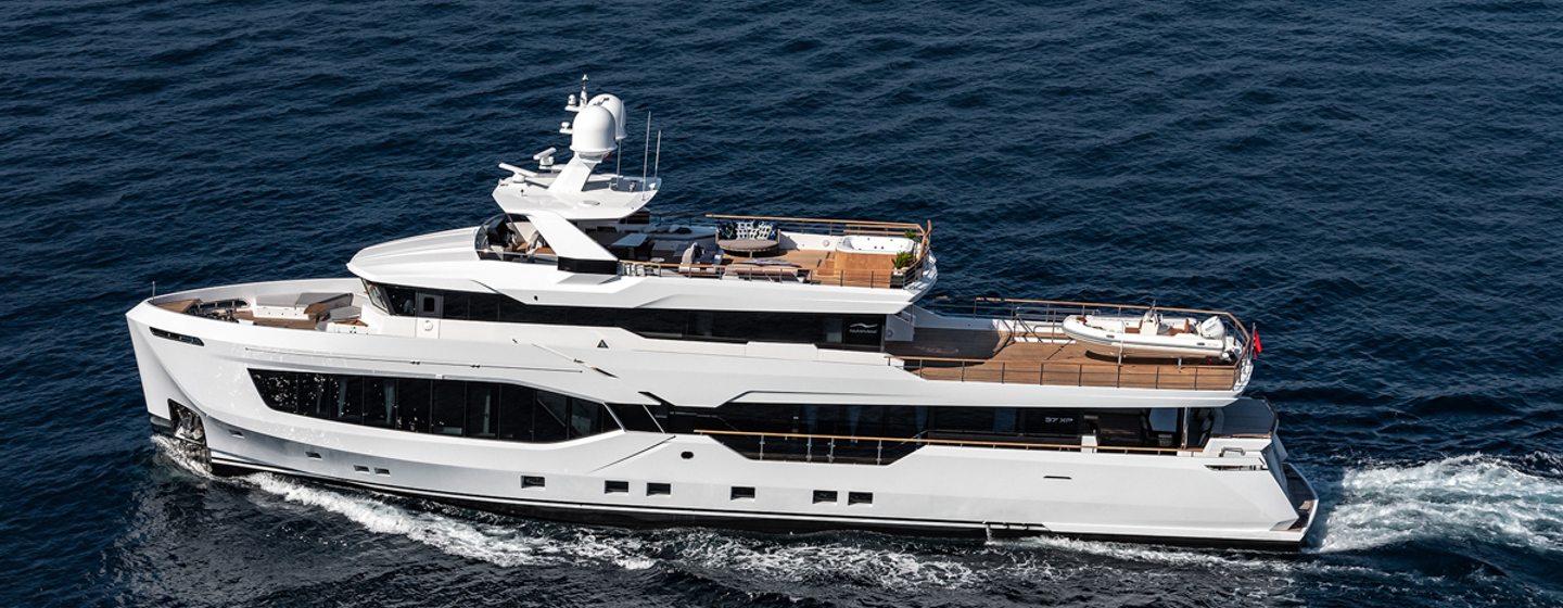 Numarine 37XP superyacht ALAIA on water