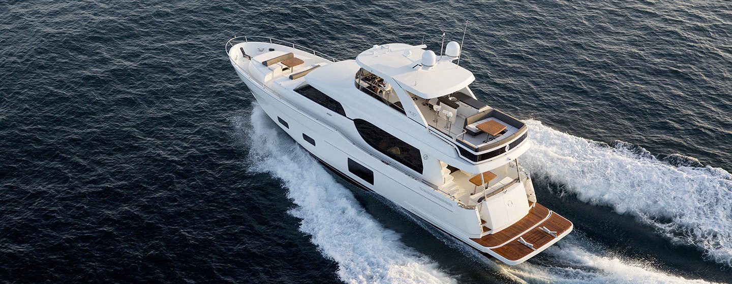 Ocean Alexander 70E Motoryachts (2016 - 2020), Example 1