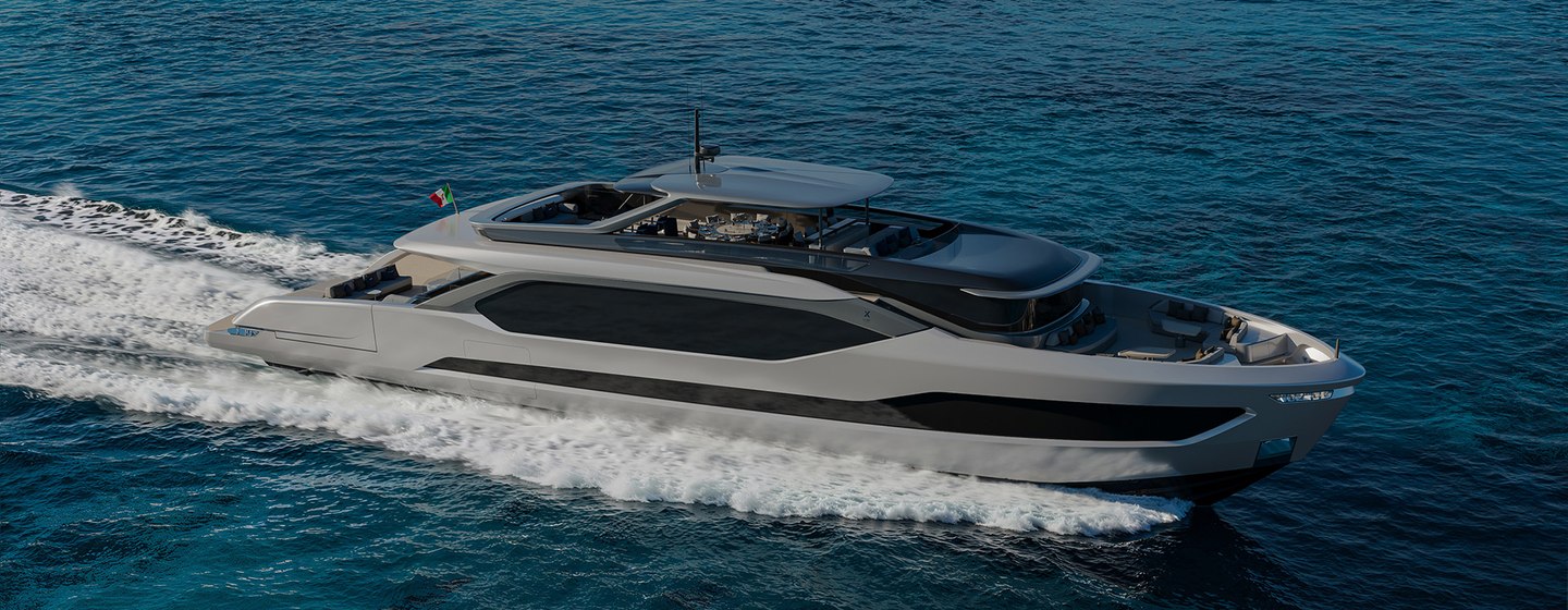 Extra X130 Fast Yachts, Example 1