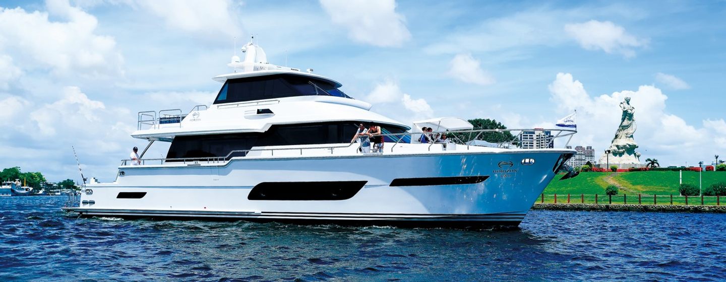 Horizon V80 Yachts, Example 1