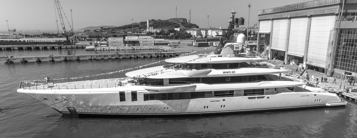 Turquoise Yachts: Successful launch of 75m superyacht INFINITE JEST photo 1