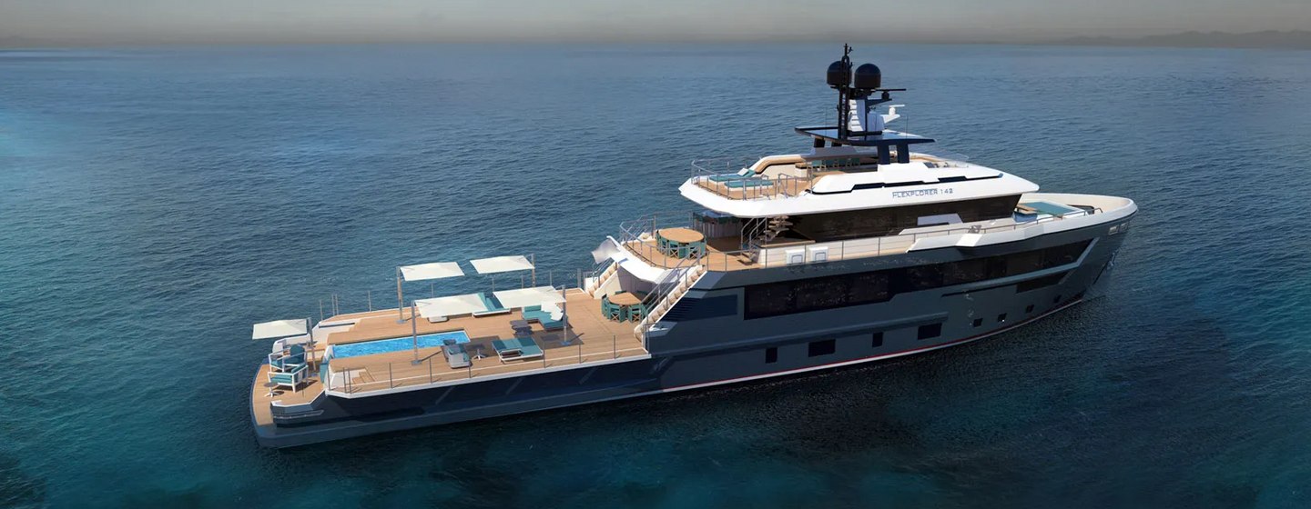 CDM superyacht MAVERICK CGI 