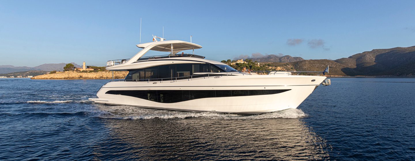 Princess Y80 Yachts, Example 1