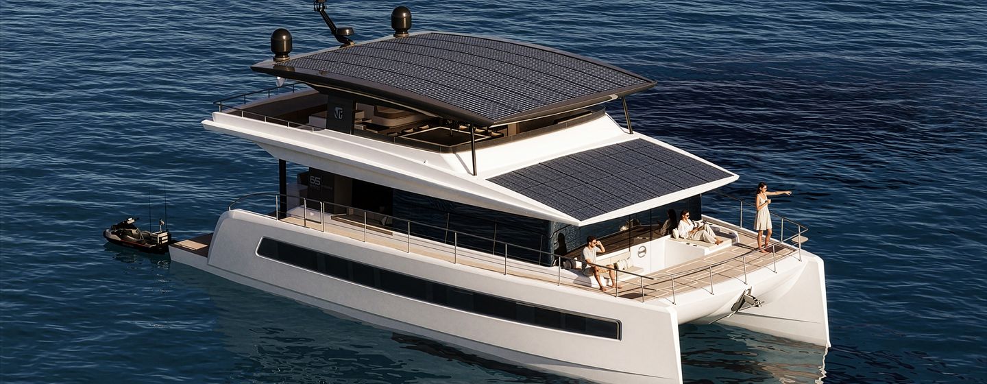 VisionF 65 Catamarans, Example 1
