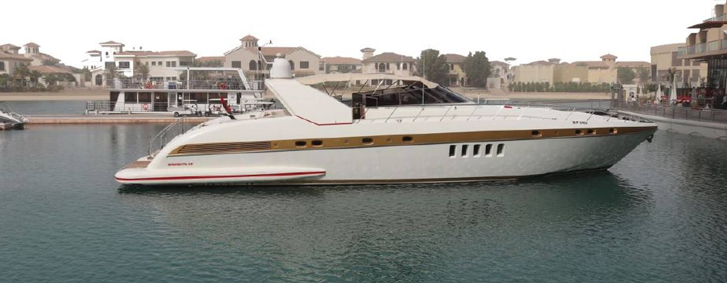 Mangusta 80 Open Yachts (Mk2, 1994 - 2004), Example 1
