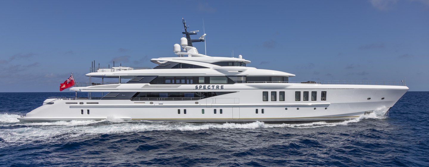 Multi-Award Winning Yacht Spectre 69m Benetti Underway