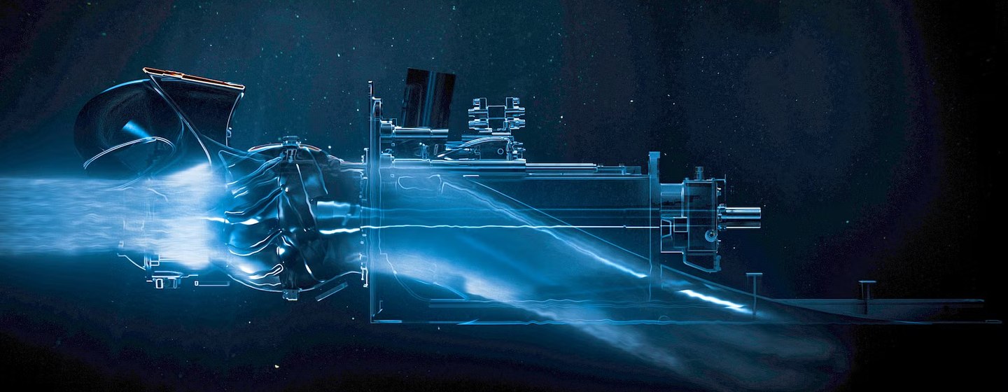 Kongsberg Maritime's Kamewa waterjet illustration