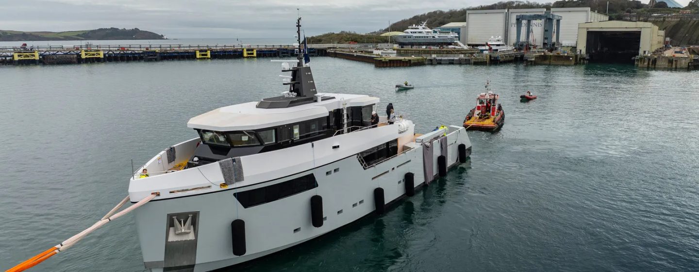 Pendennis technically launches 35m explorer yacht Project FOX  photo 1