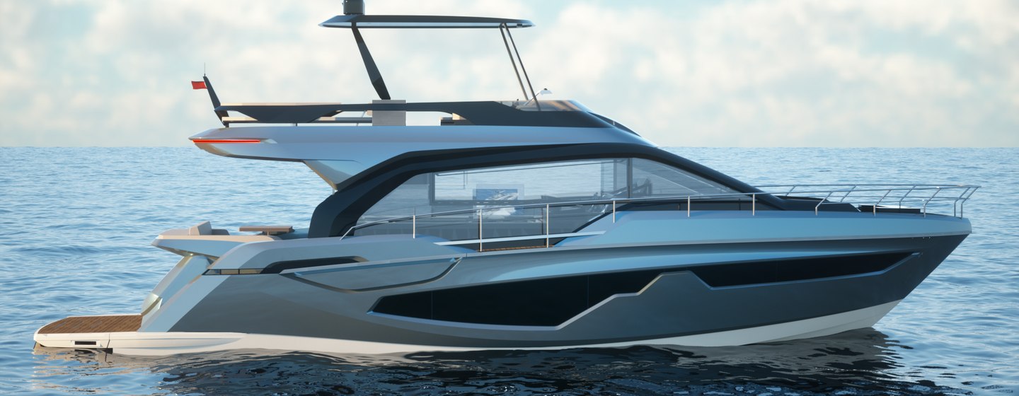 Centrostiledesign design new F5X flybridge model photo 1