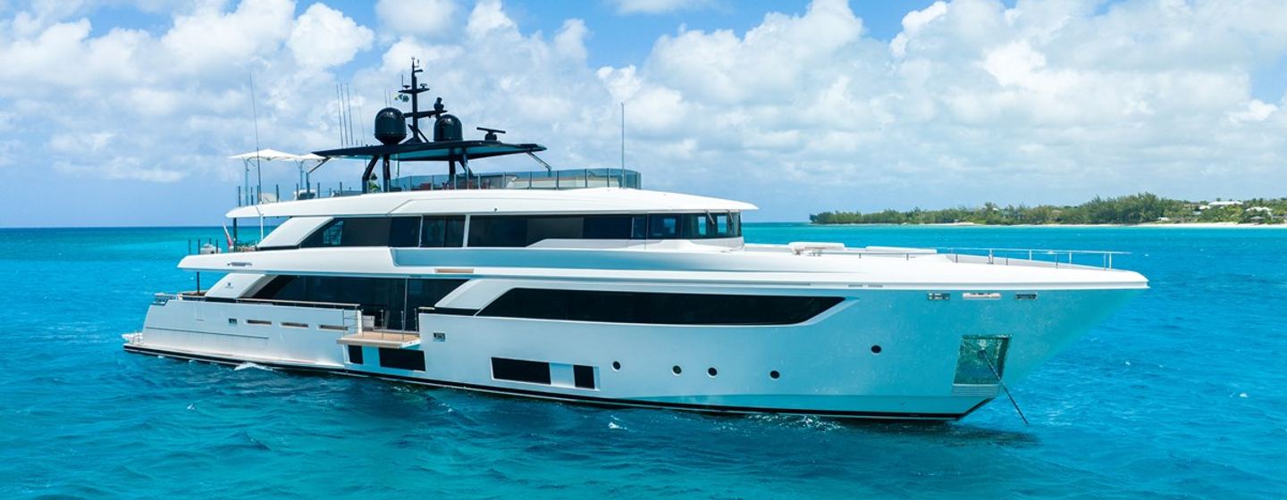 ASANTE Sold: Fifth Hull of Custom Line’s Navetta 42 Series at anchor