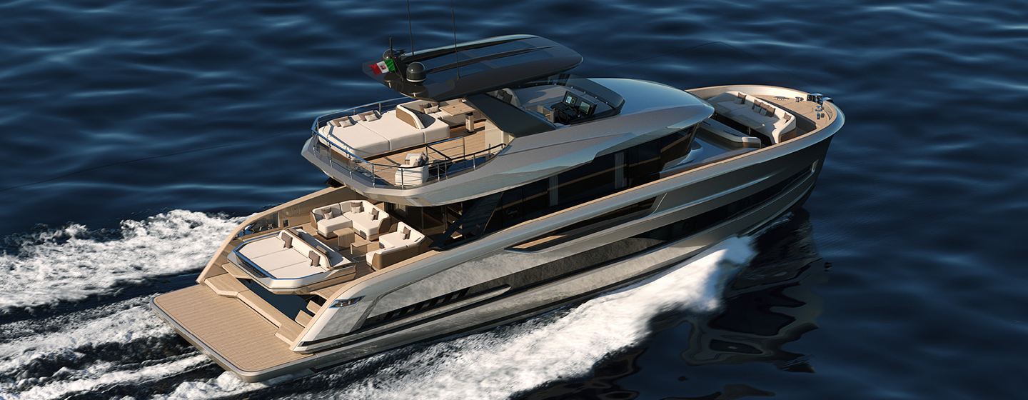 Solaris Power 64 Long Range Yachts, Example 1