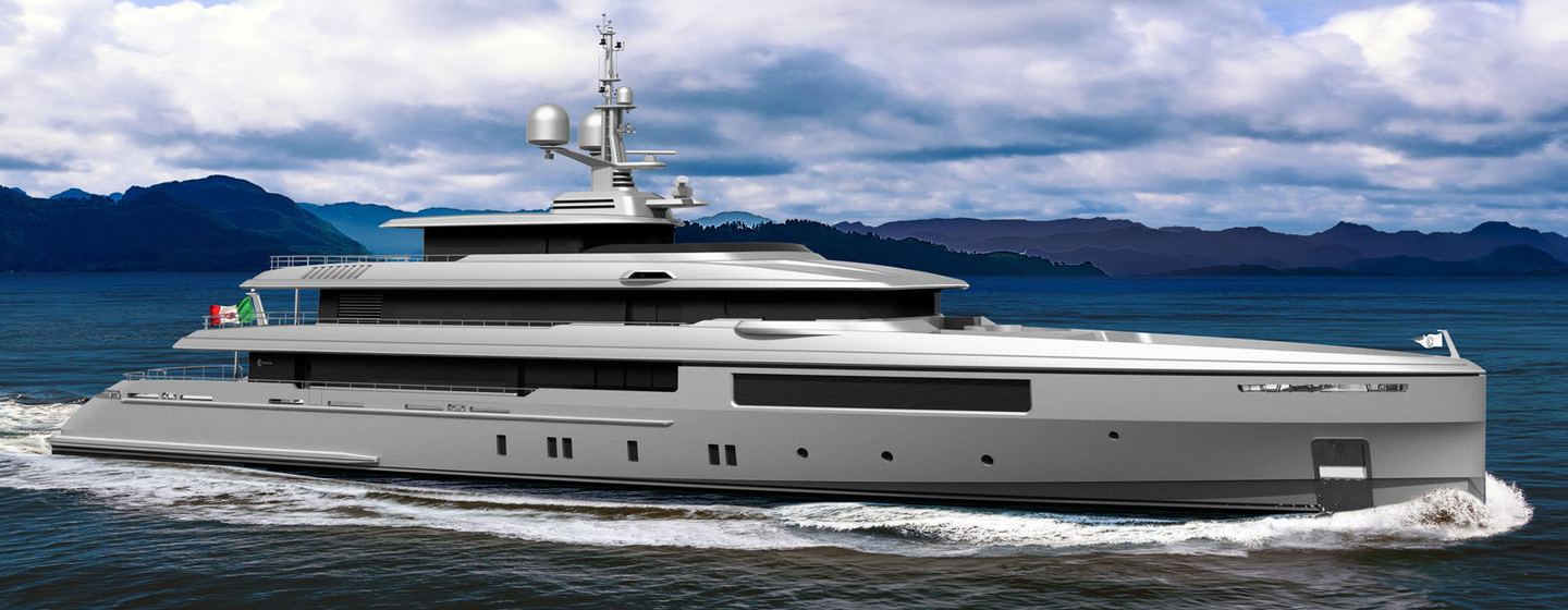 Rendering of Codecasa C127 on sea