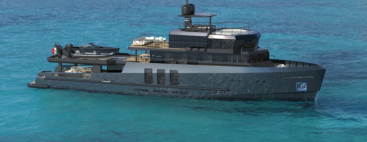 Brand New 43m Baglietto sports fisherman Explorer
