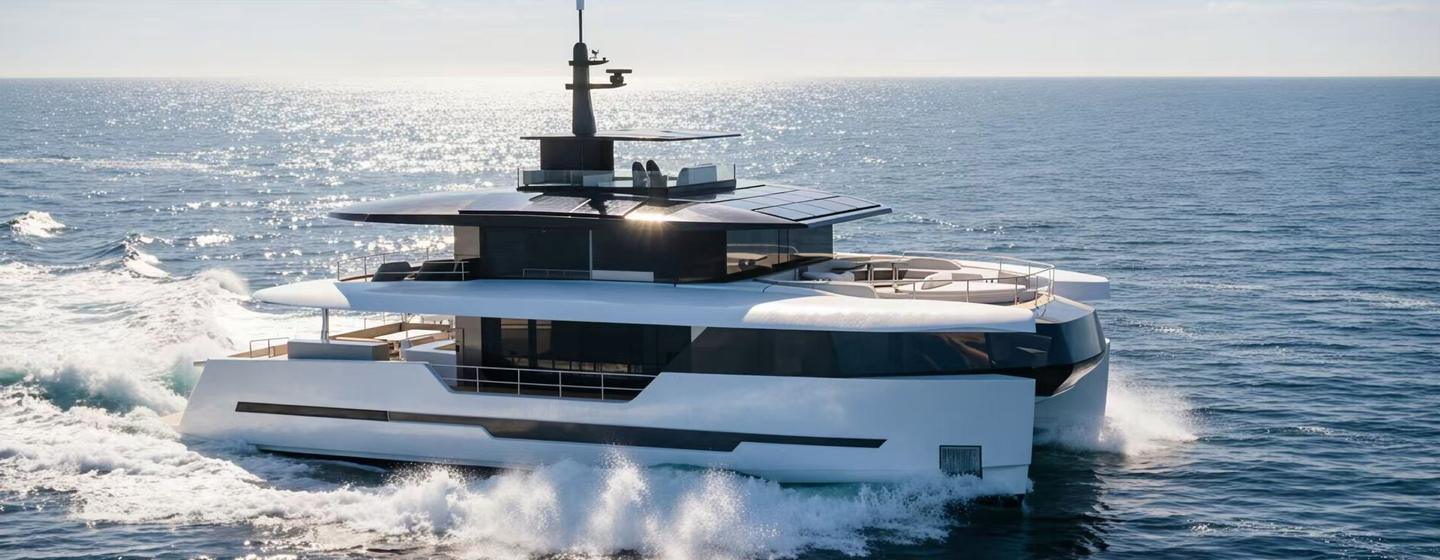 GranOcean W-86 rendering at sea