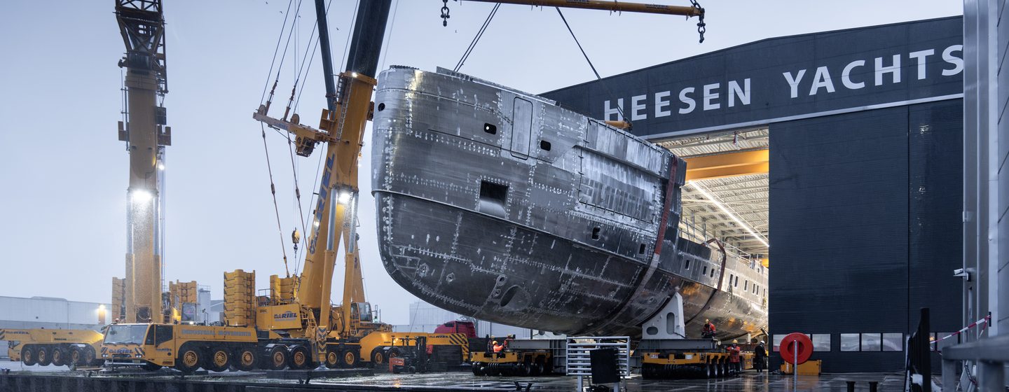 Heesen Superyacht Project SETTEESETTANTA Reaches Construction Milestone  photo 1