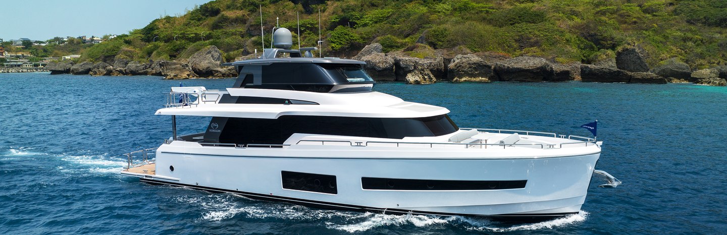 Horizon V74 Yachts, Example 1