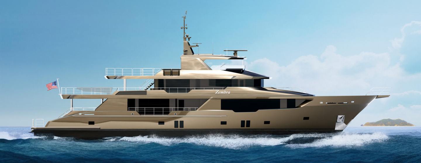 Superyacht Project Zembra rendering
