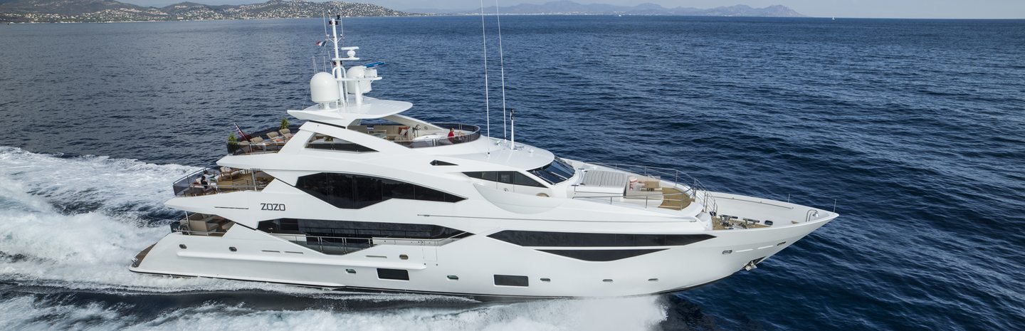 Sunseeker 131 Yachts, Example 1