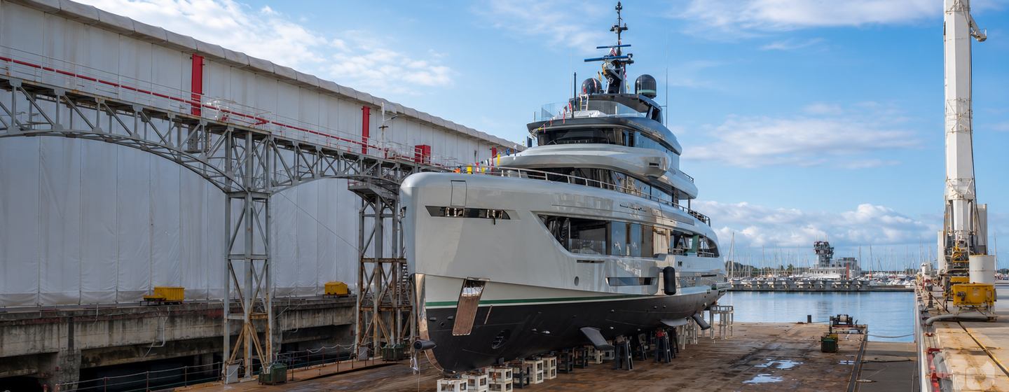 Tankoa TX450 Superyacht about to launch