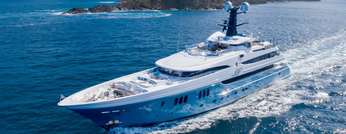Abeking & Rasmussen Superyacht Scott Free under way 