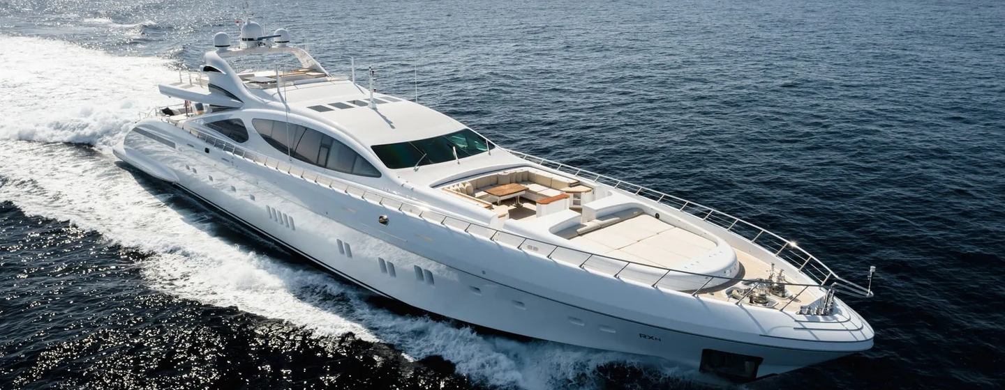 Superyacht Royale X under way 