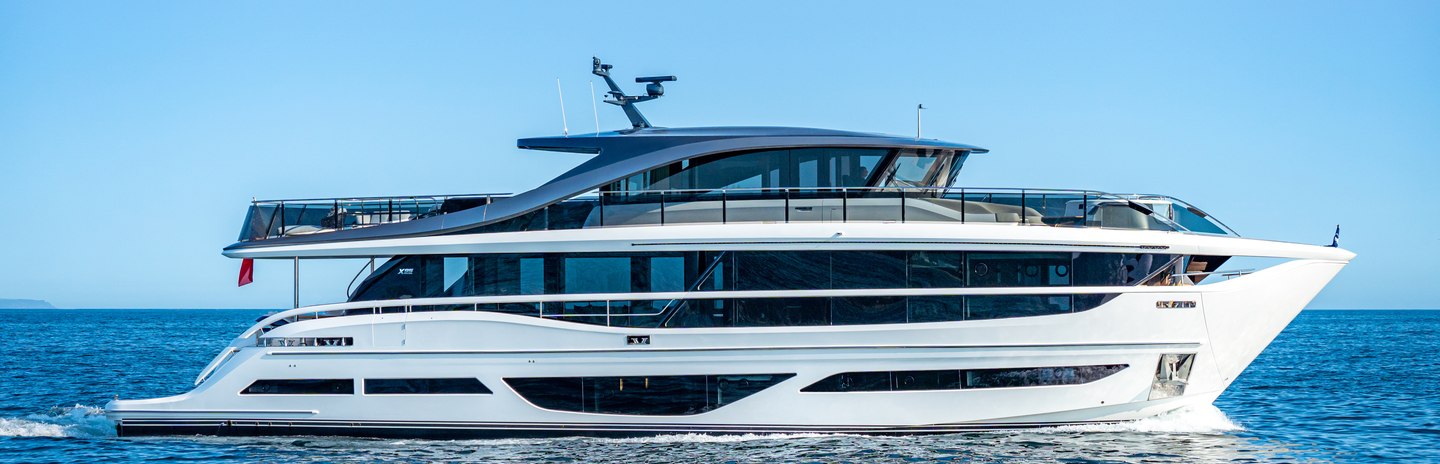 Princess X95 Yachts (Gen 1, 2020 - 2023), Example 1