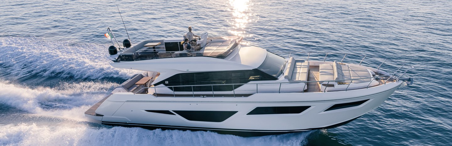 Ferretti 580 Yachts, Example 1