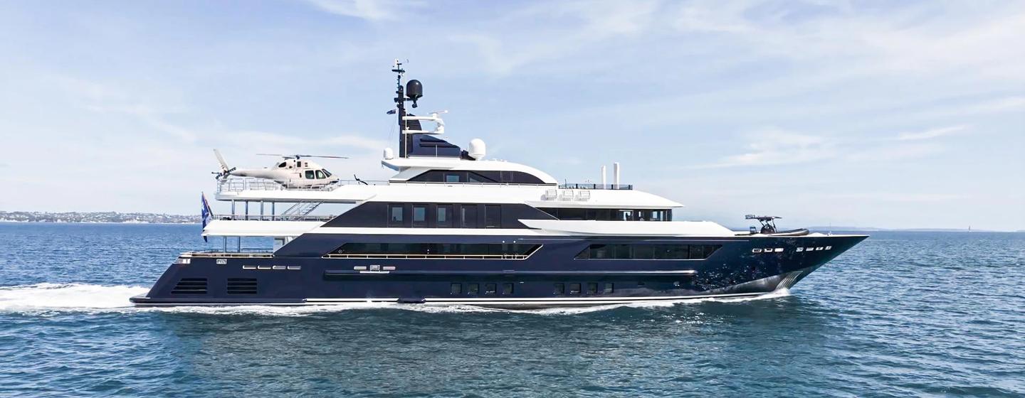 CRN Superyacht Odyssey under way 