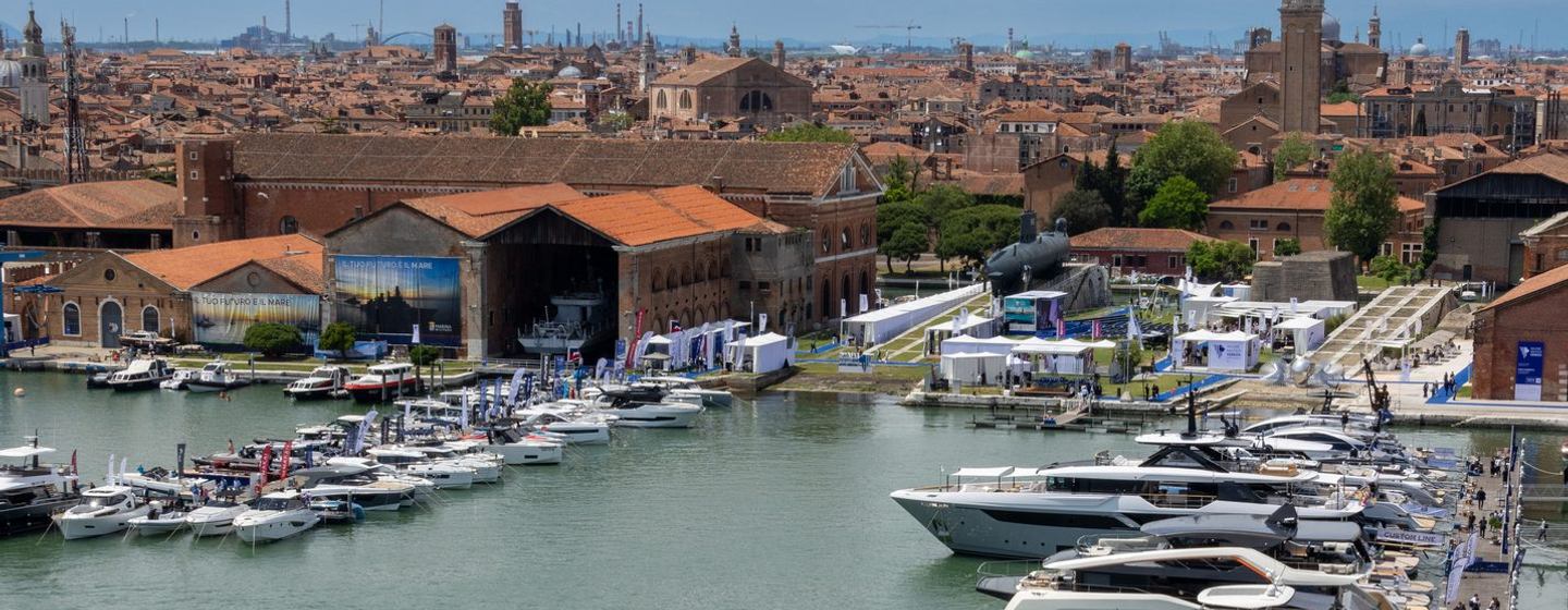 Venice Boat Show harbour