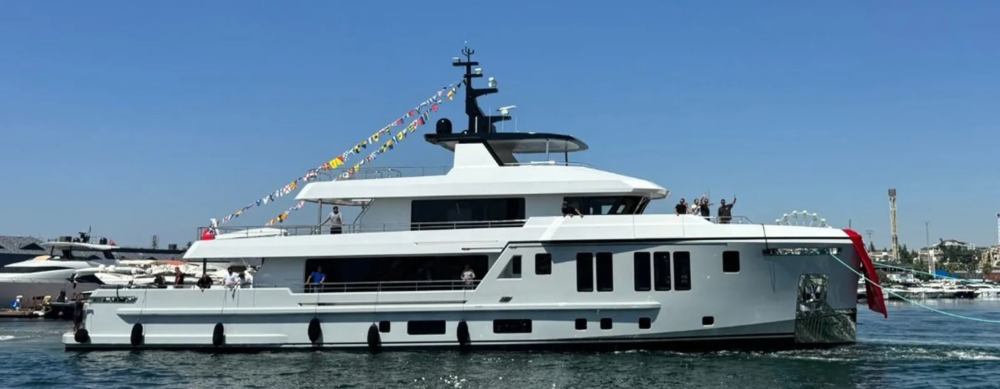 BEE: 35m Explorer Yacht Launched by ART Shipyard Ahead of Cannes Debut photo 1