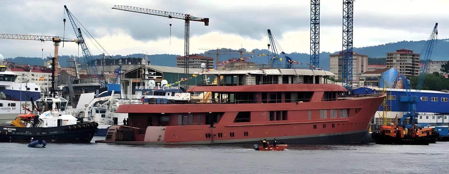 107m Explorer Yacht Project INCOGNITA Launched by Freire Shipyard photo 1