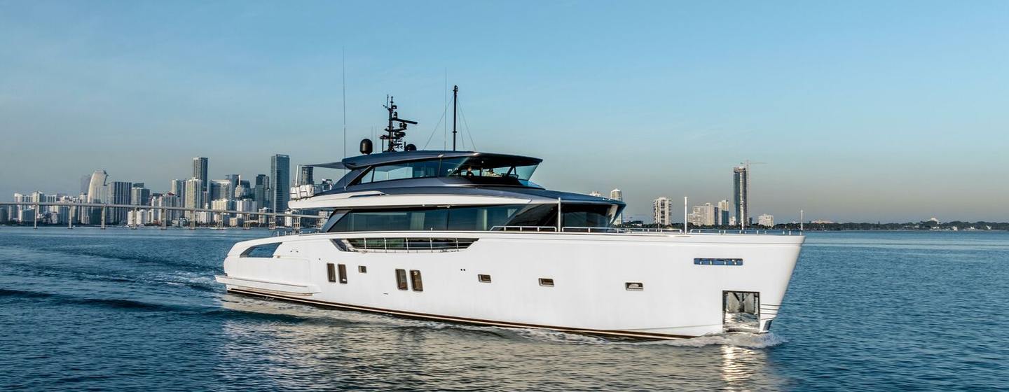 34m Sanlorenzo SX112 Motor Yacht La Luna Listed for Sale for the First Time  photo 1