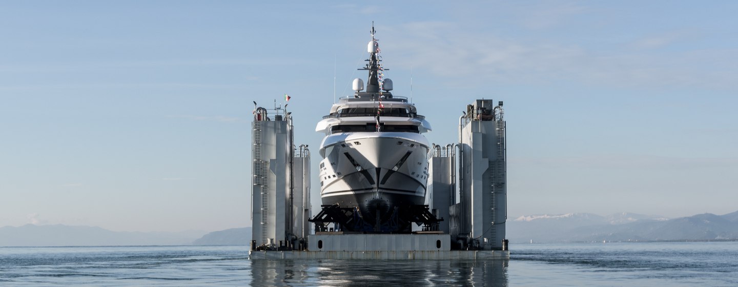 Explorer yacht POLARIS ready to launch