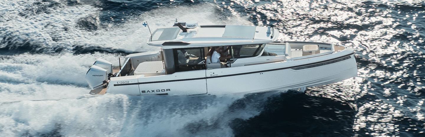 Saxdor 340 GTWA Boats, Example 1