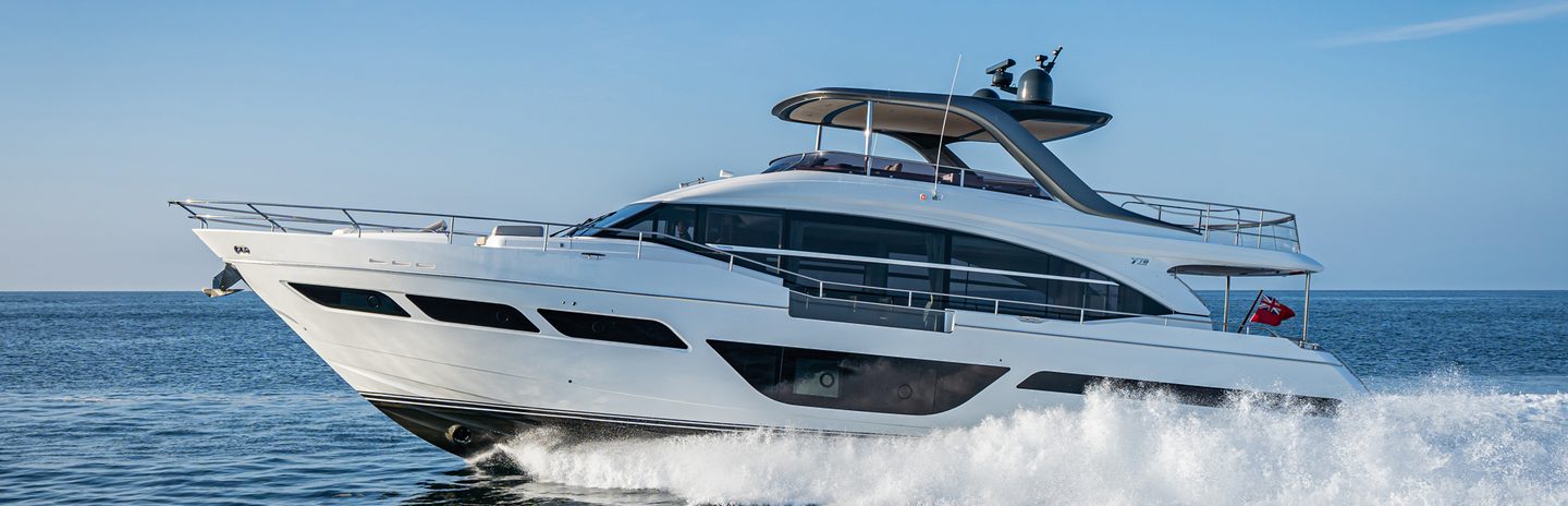 Princess Y78 Yachts (2019 - 2022), Example 1