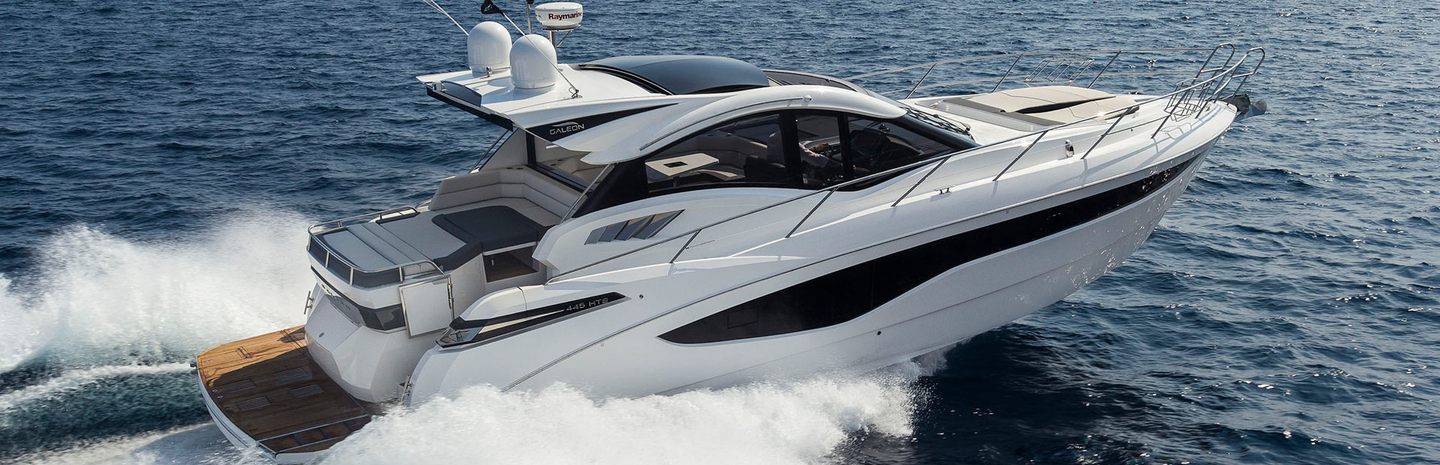 Galeon 485 HTS Boats, Example 1