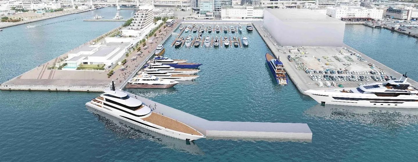 New superyacht facility in Kobe, Japan 