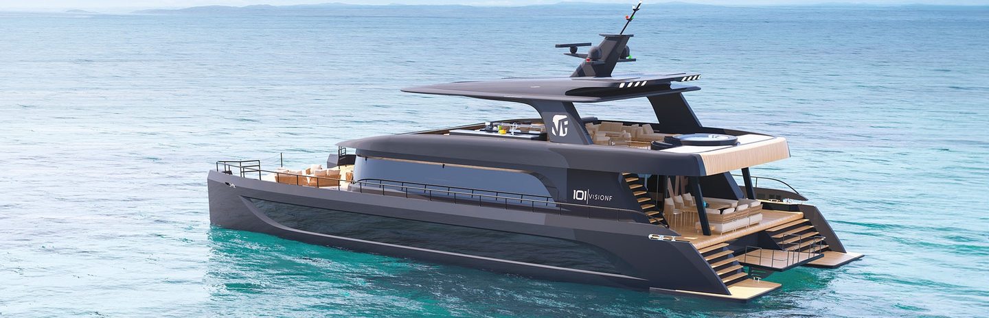 VisionF 101 Superline Yachts, Example 1