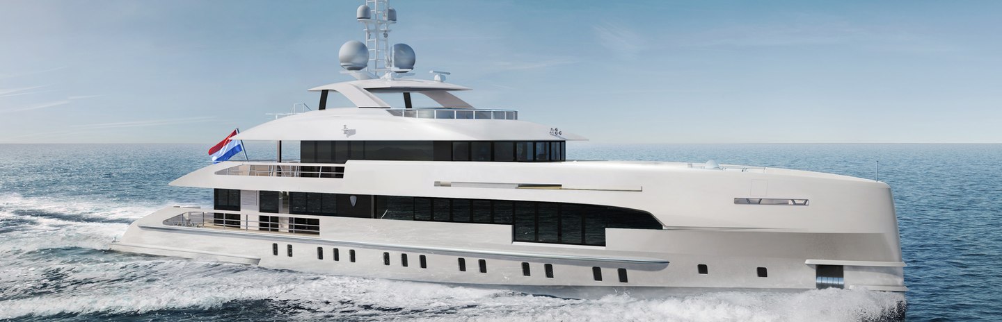 Heesen 50m Aluminium FDHF Yachts, Example 1