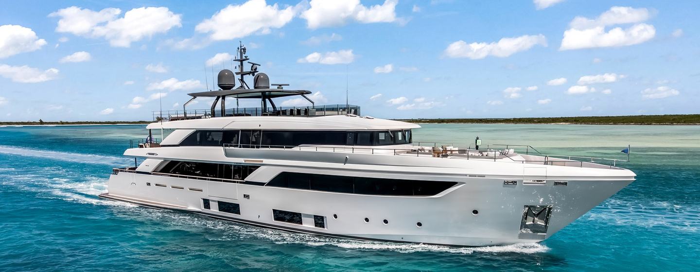 Superyacht Future under way