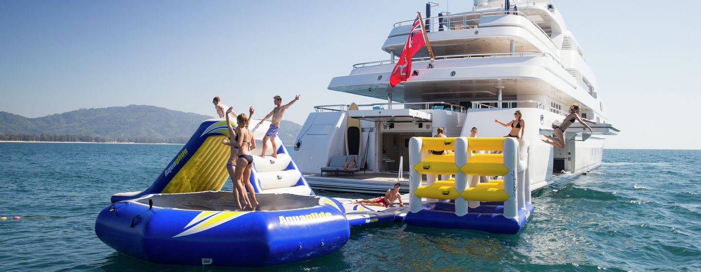 Yacht Inflatables: Your Own Private Waterpark  review